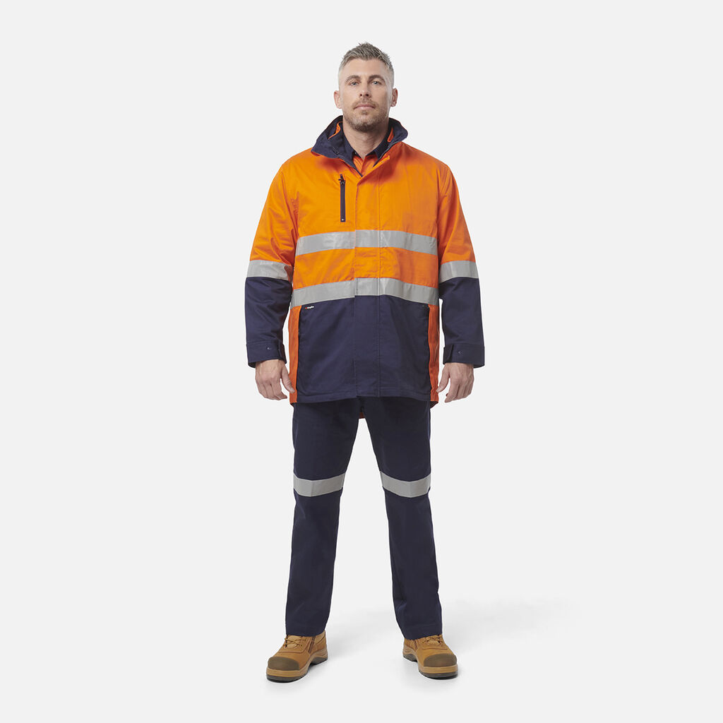 Originals 3 in 1 Hi-Vis Cotton Drill Reflective Work Jacket 