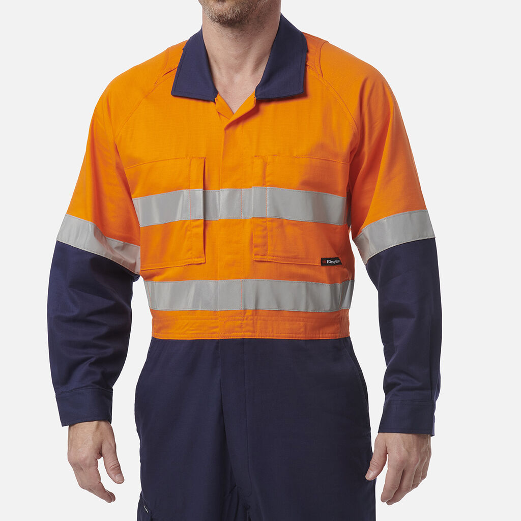 Workcool 2 Hi-Vis Reflective Two Tone Work Overalls