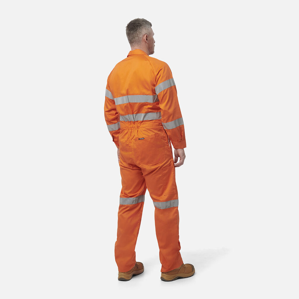Originals Hi-Vis Lightweight Reflective Drill Work Overalls 