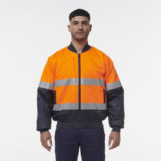 Reflective Bomber Jacket