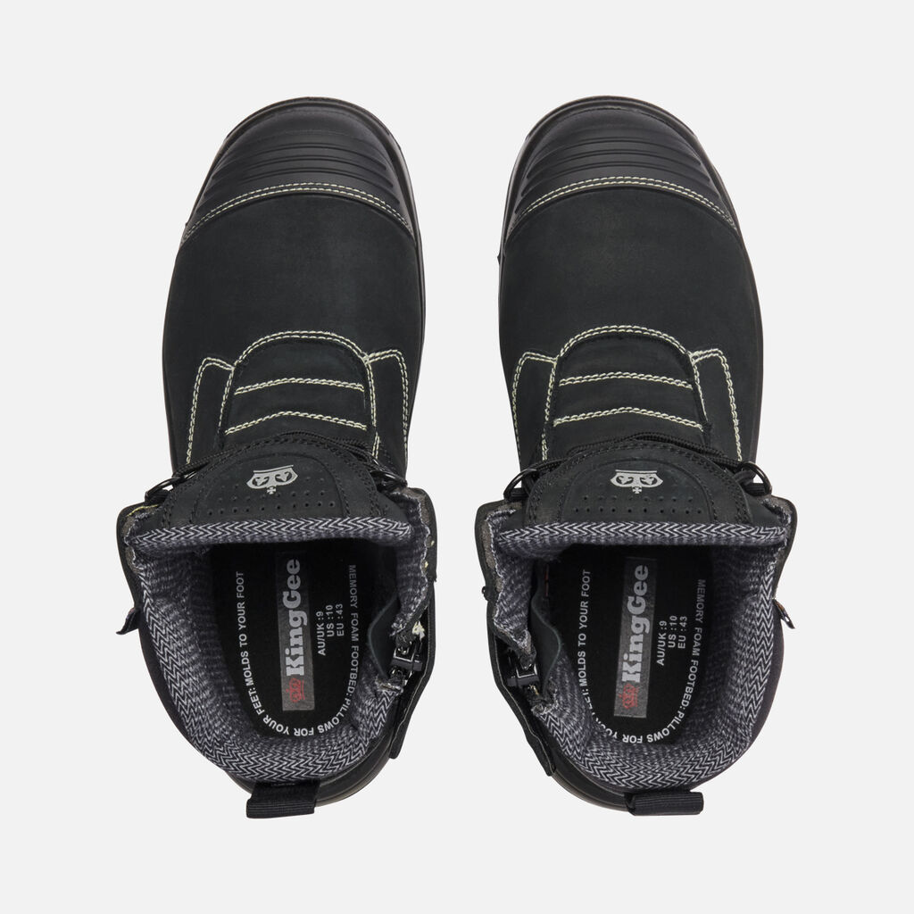 BENNU PRO 6 Work Boot - Black