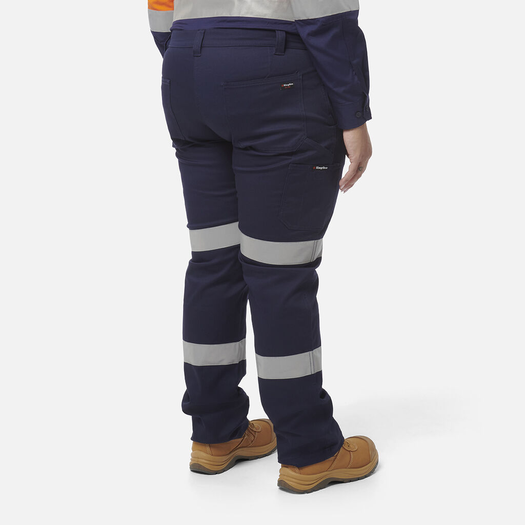 Women's Stretch Biomotion Reflective Work Pants