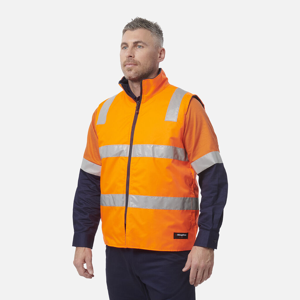 Originals 4 in 1 Waterproof Hi-Vis Reflective Work Jacket