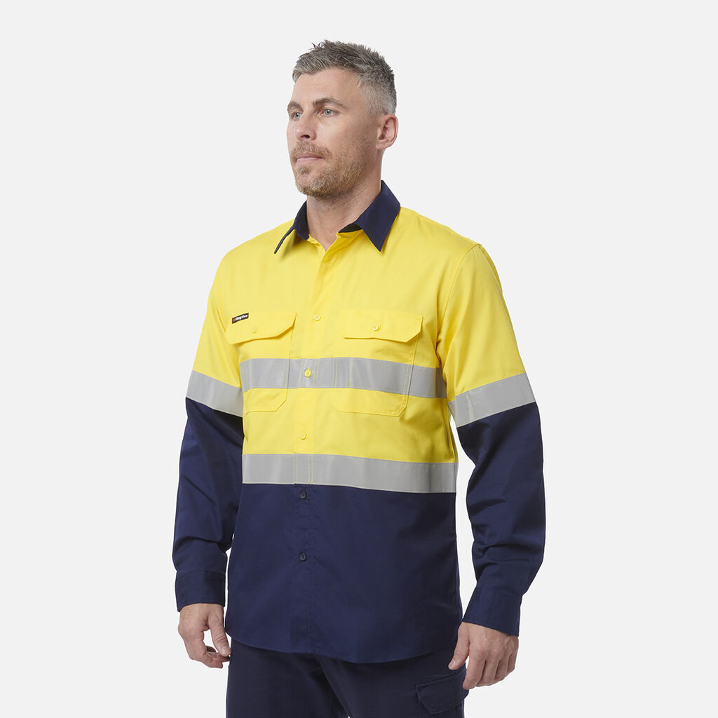 Workcool Vented Spliced Shirt Taped Long Sleeve