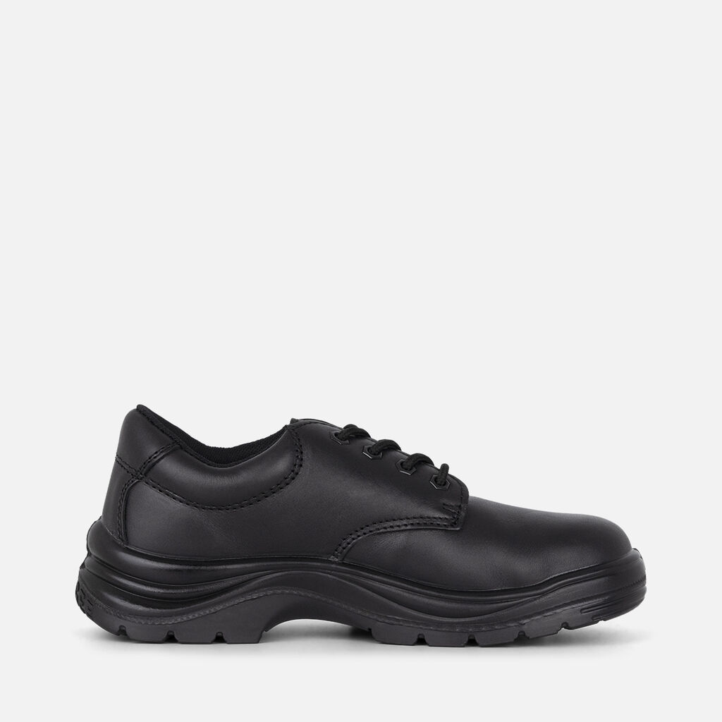 Wentworth Slip Resistant Lace Up Safety Work Shoes - Black