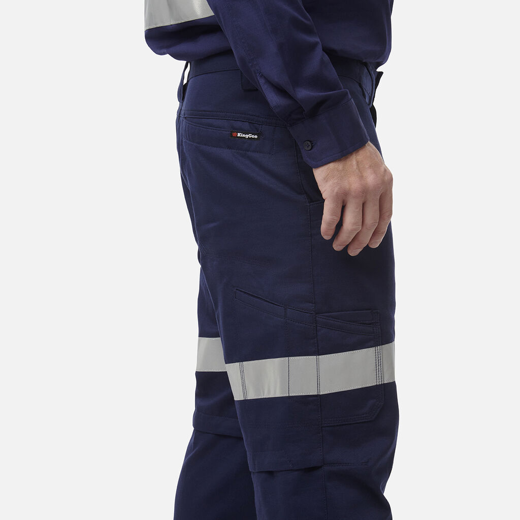 Workcool 2 Reflective Cotton Drill Cargo Work Pants