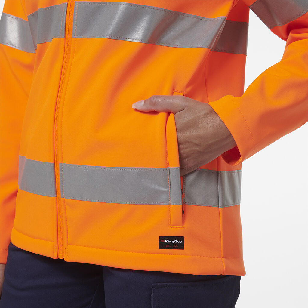 Women's Reflective Soft Shell Jacket