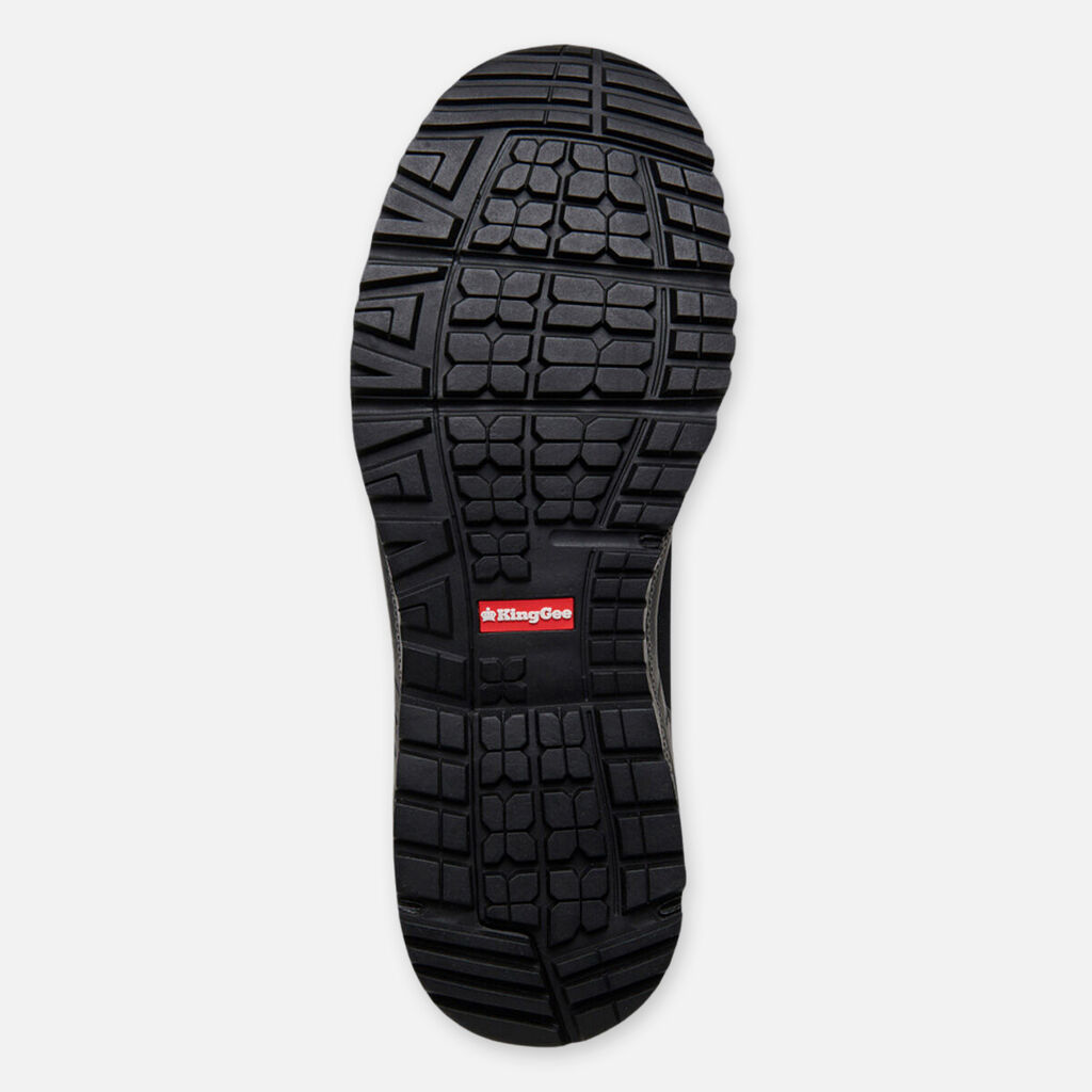 Vapour Hybrid Slip Resistant Safety Toe Shoes - Black/Grey