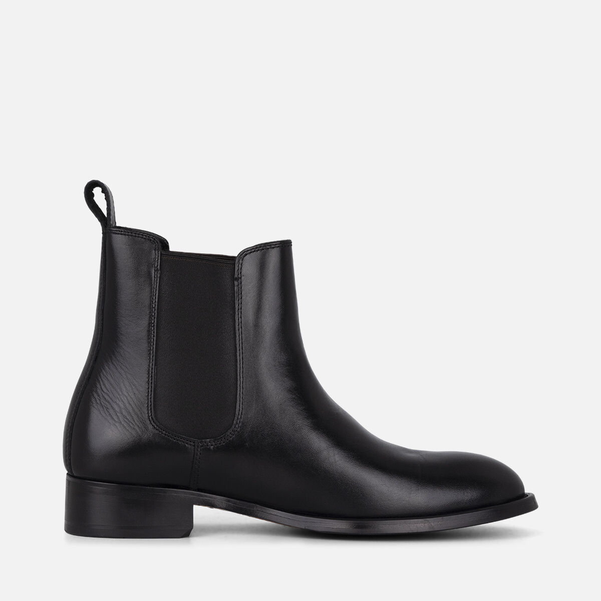 Womens black leather dress boots top