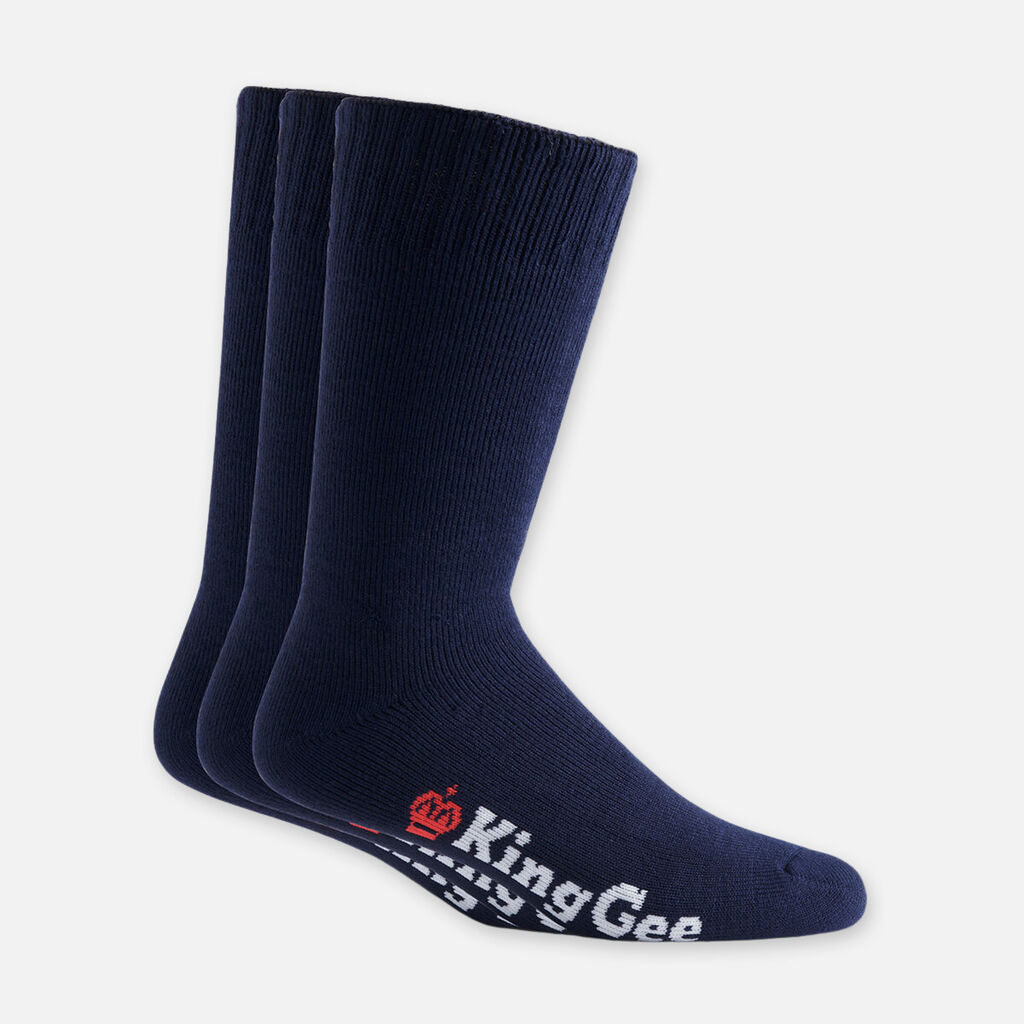 Men's Bamboo 3-Pack Work Socks