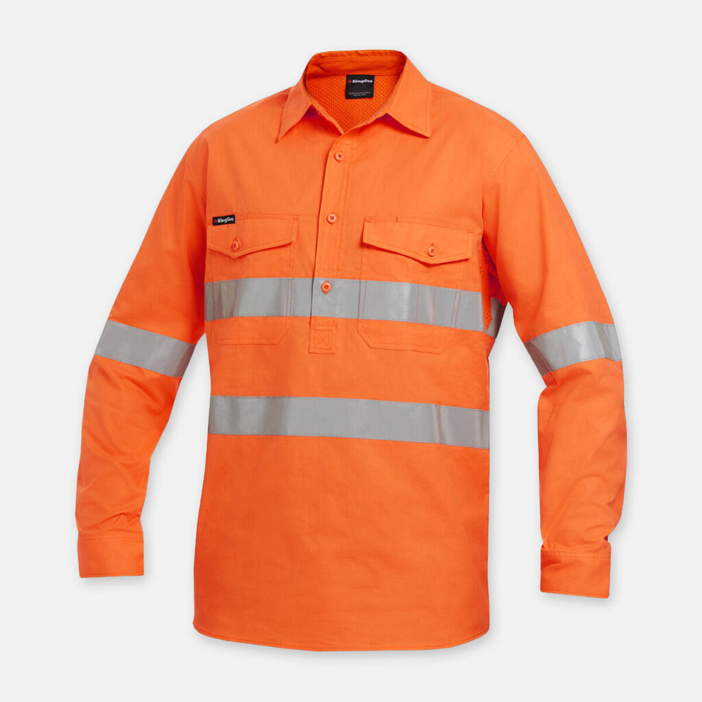 Workcool 2 Hi-Vis Reflective Closed Front Shirt