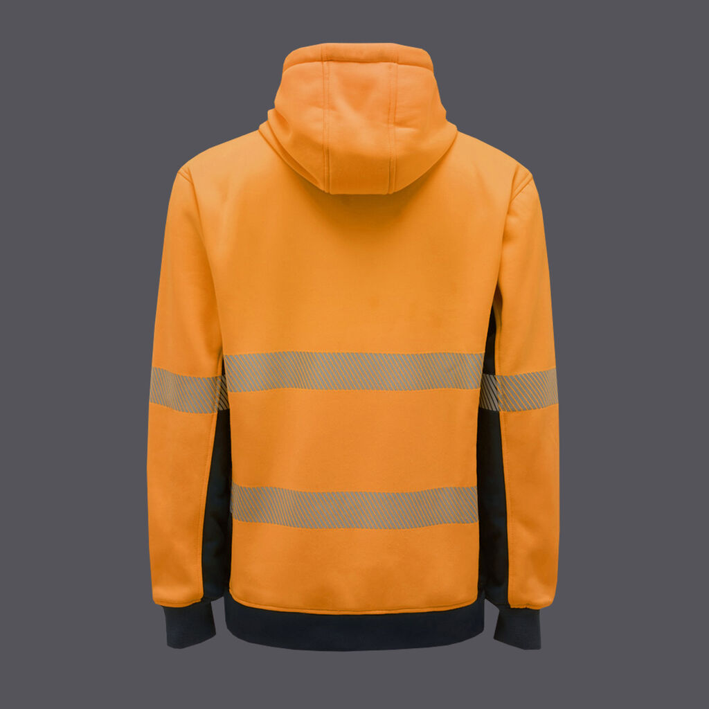 Hi Vis Reflective Pull Over Hoodie image number null