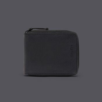 Leather Zip Wallet