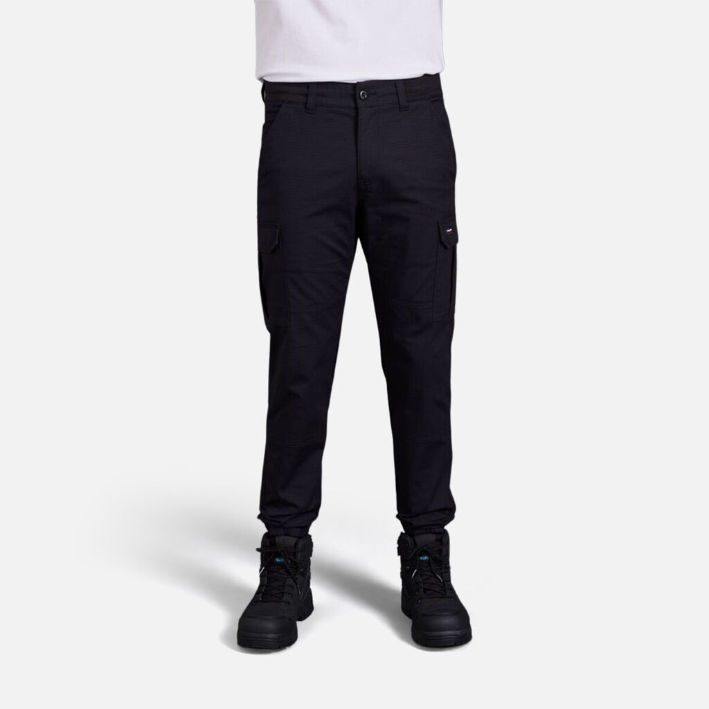 Tradies Comfort Waist Cuffed Pants
