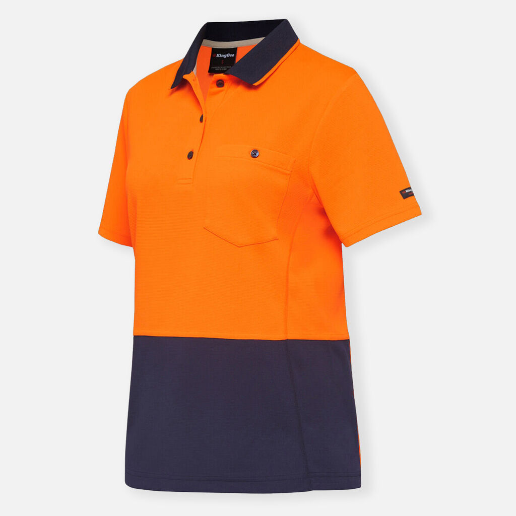 Women's Workcool Hyperfreeze Hi-Vis Short Sleeve Polo Shirt