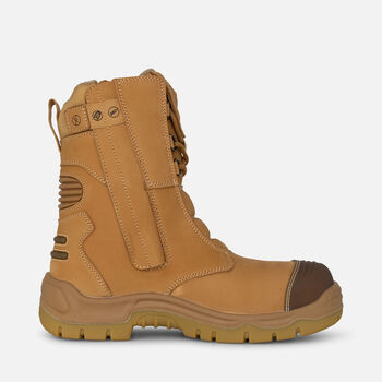 Bennu Rigger Steel Toe Safety Work Boots - Wheat