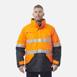 Hi-Vis Anti Static Waterproof Reflective Work Jacket