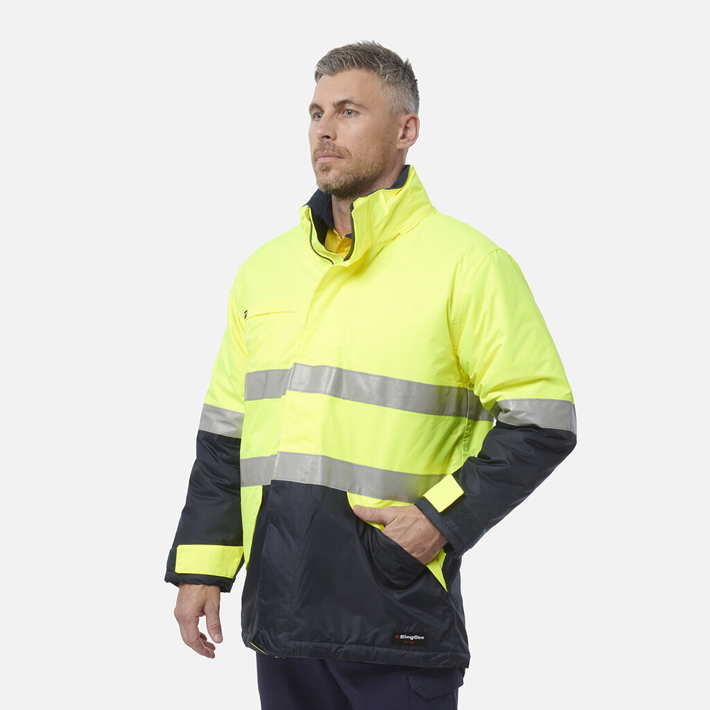 Hi-Vis Reflective Waterproof Insulated Jacket