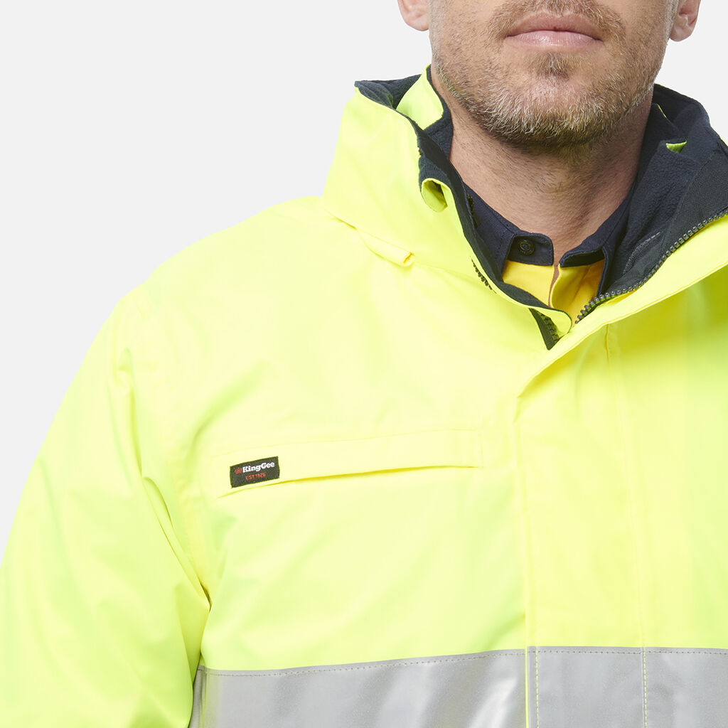 Originals 4 in 1 Waterproof Hi-Vis Reflective Work Jacket