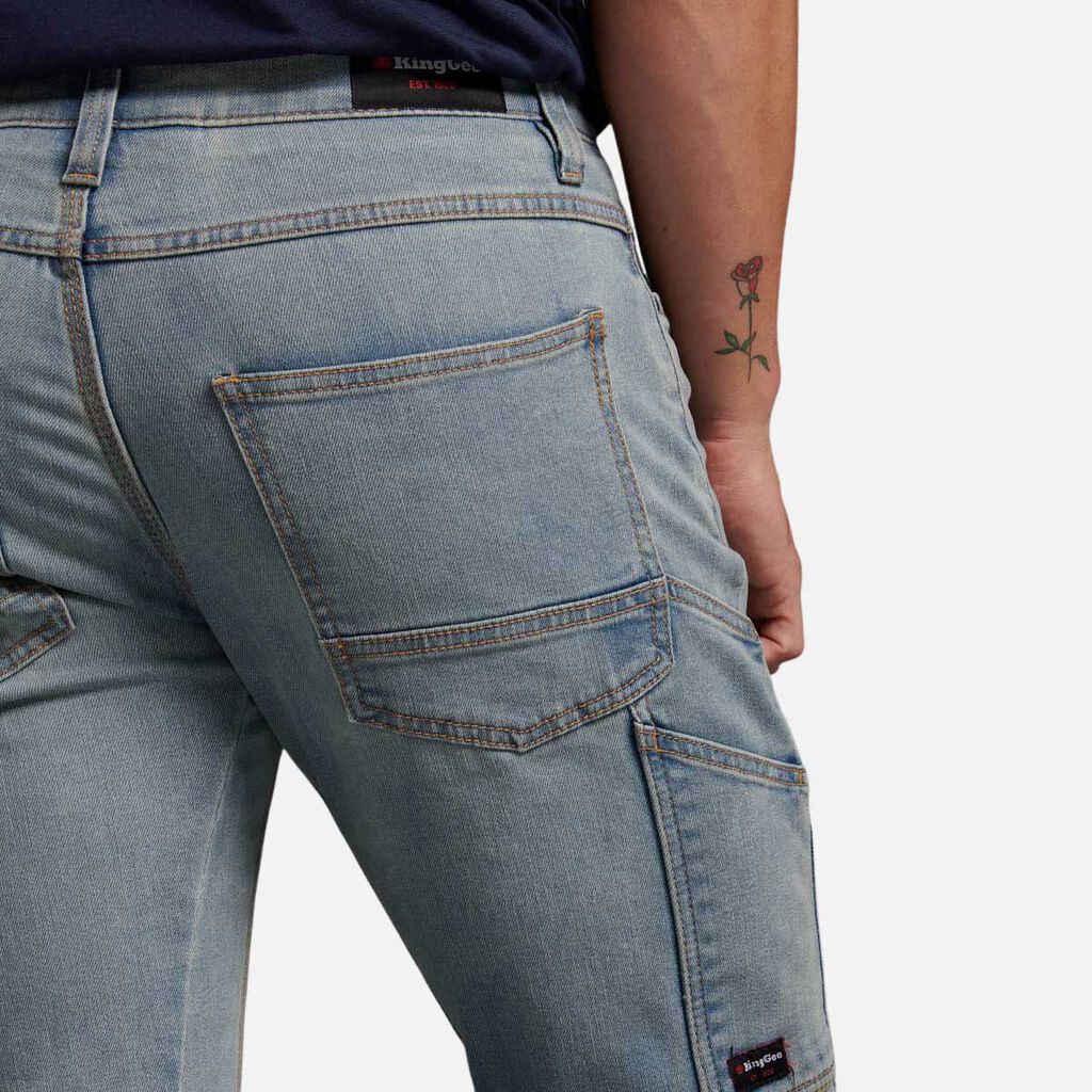 Urban Coolmax Slim Stretch Denim Work Jeans 