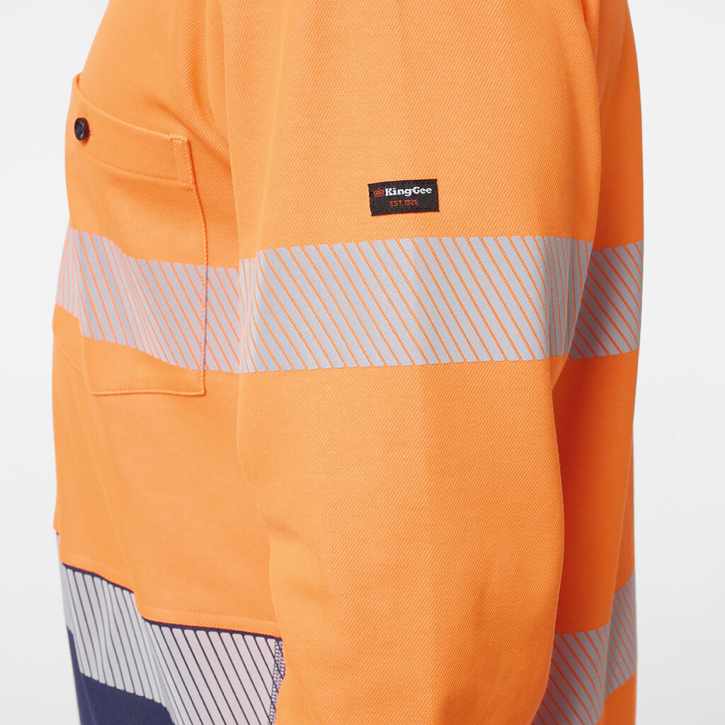 Originals Spliced Taped Cotton Back Polo