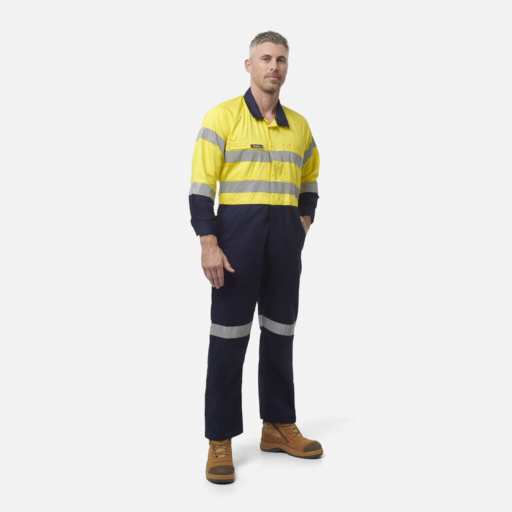 Originals Hi-Vis Reflective Two Tone Drill Work Coveralls