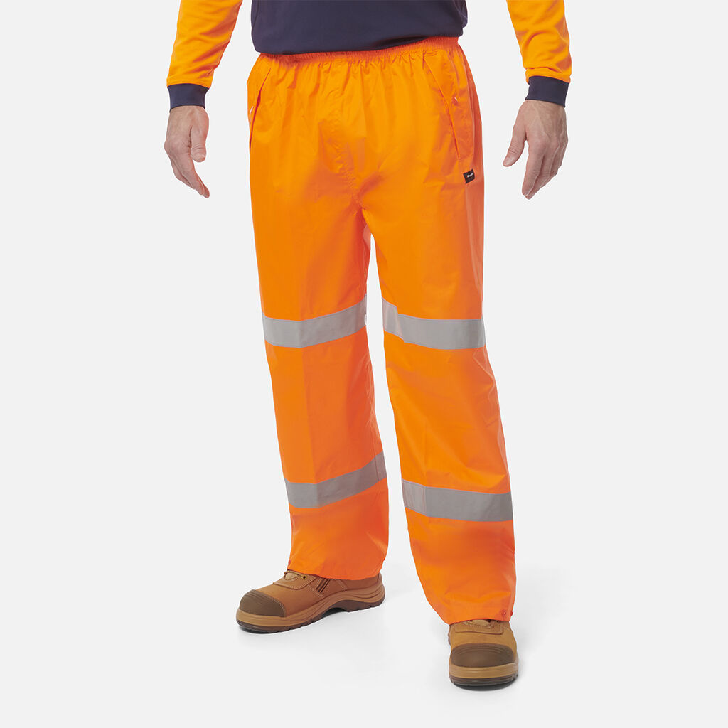 Hi-Vis Waterproof Reflective Work Pants KingGee Australia
