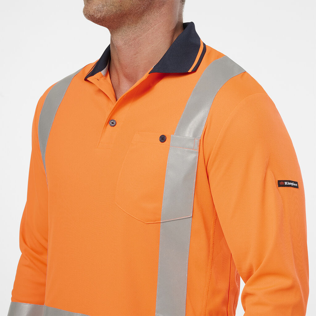 Originals Hi-Vis TTMC Long Sleeve Polo