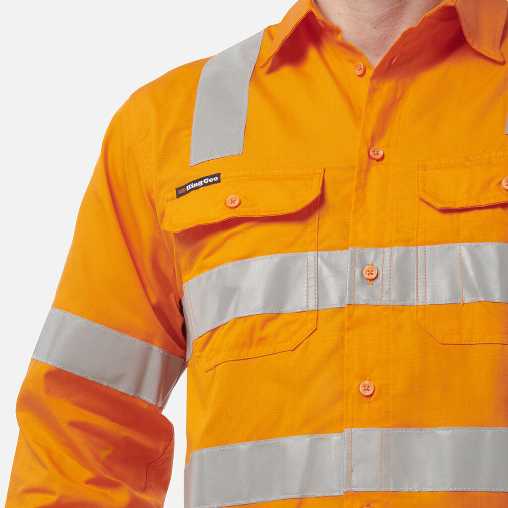 Workcool Vented X Back Shirt Long Sleeve