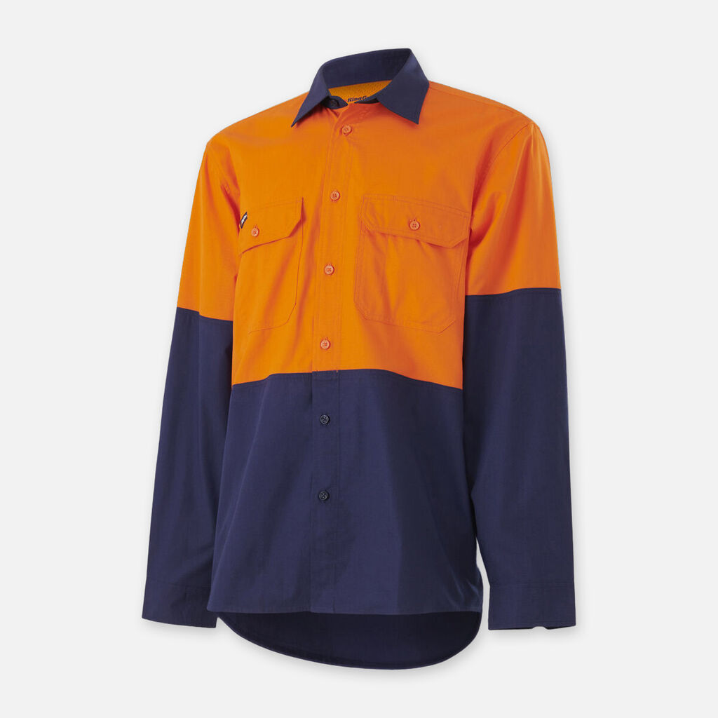Workcool Vented Spliced Shirt Long Sleeve