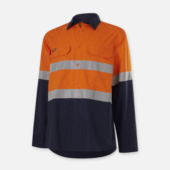 Workcool Vented Spliced Shirt Taped Long Sleeve