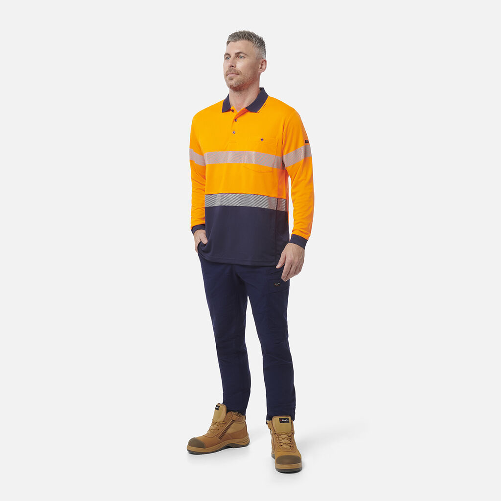 Workcool Hyperfreeze Hi-Vis Reflective Long Sleeve Polo