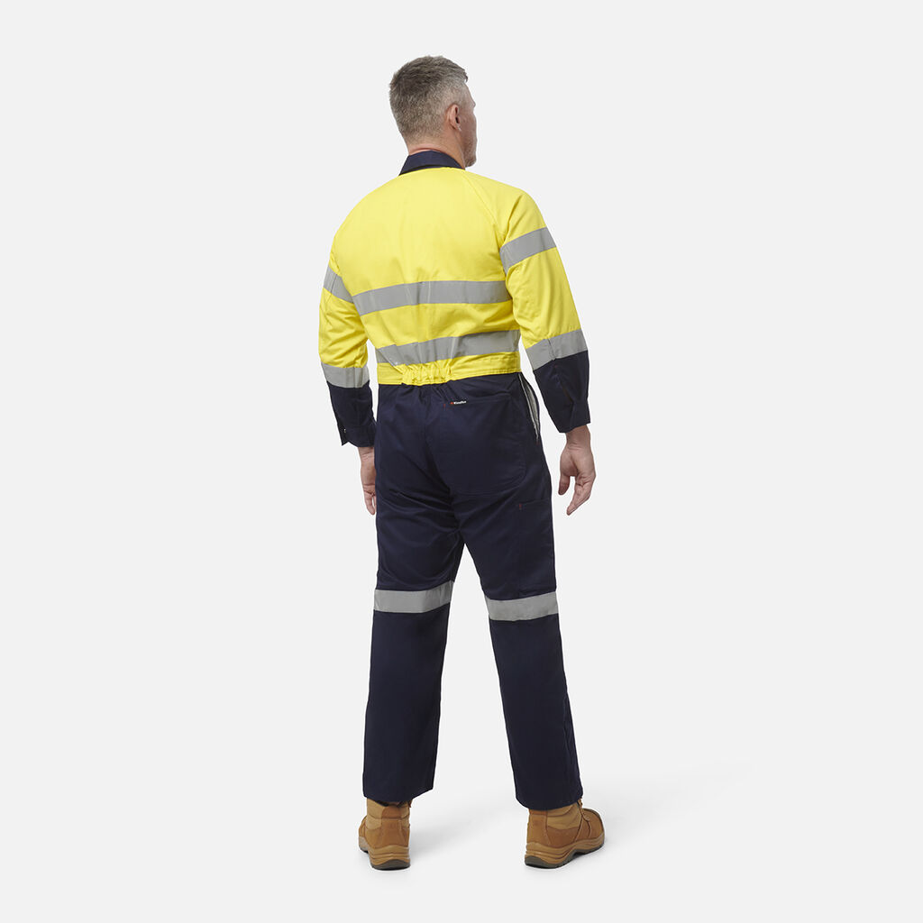 Originals Hi-Vis Reflective Two Tone Drill Work Coveralls