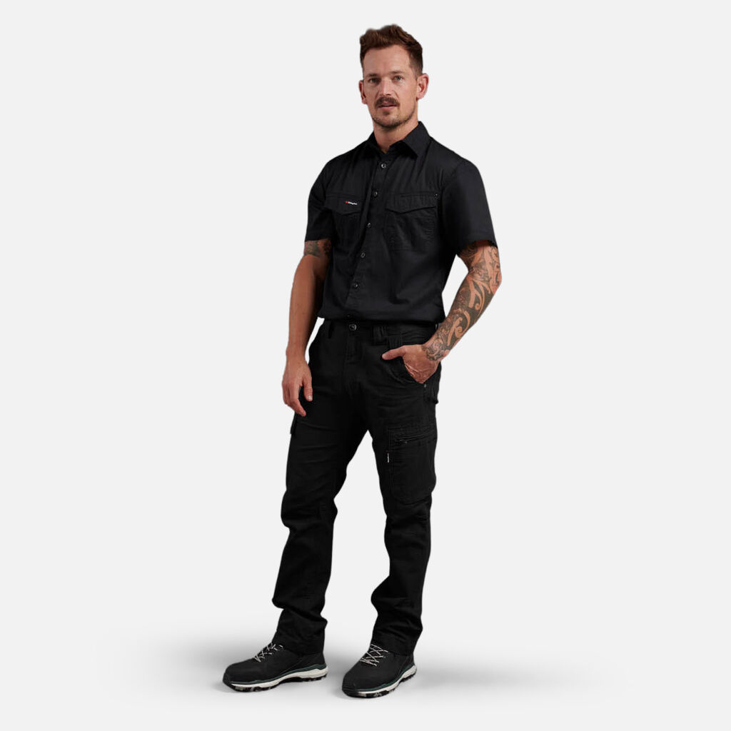 Tradies Canvas Cargo Work Pants 