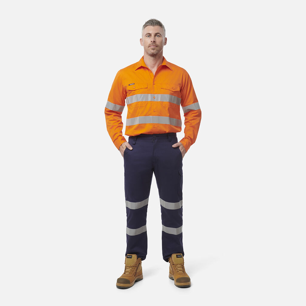 Workcool 2 Hi-Vis Reflective Long Sleeve Work Shirt