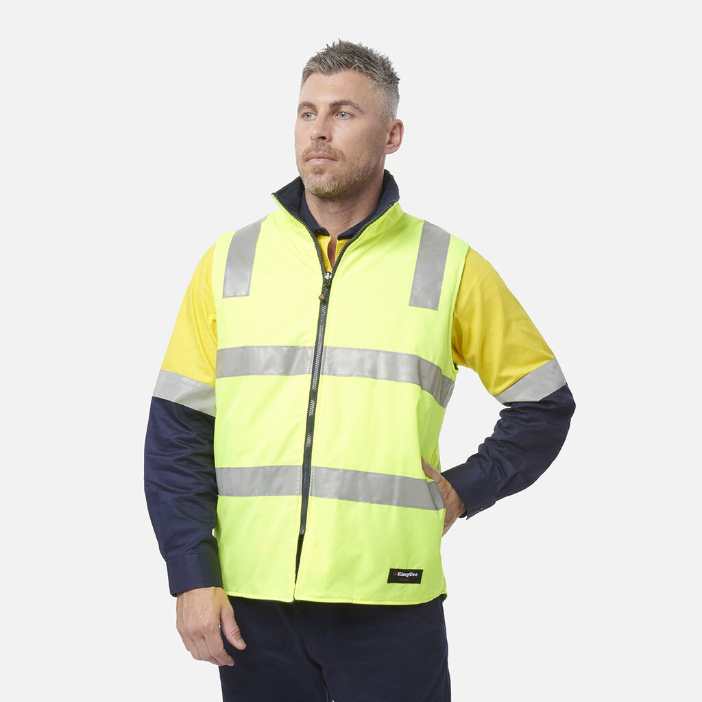 Originals 4 in 1 Waterproof Hi-Vis Reflective Work Jacket