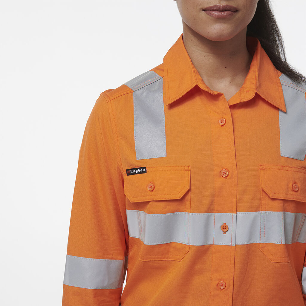 Women's Workcool Vented Vic Rail Shirt