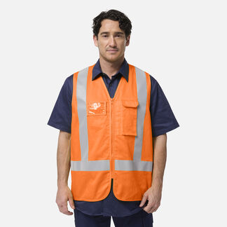 Originals Hi Vis X Back Cotton Drill Vest
