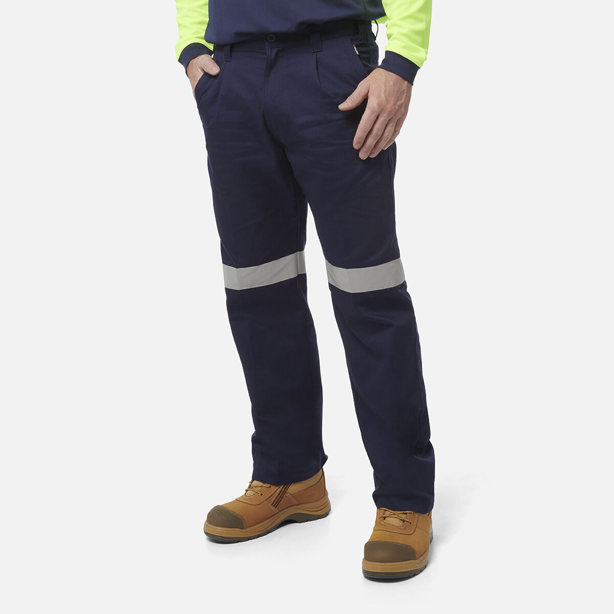 Originals Reflective Cotton Drill Work Pants KingGee Australia