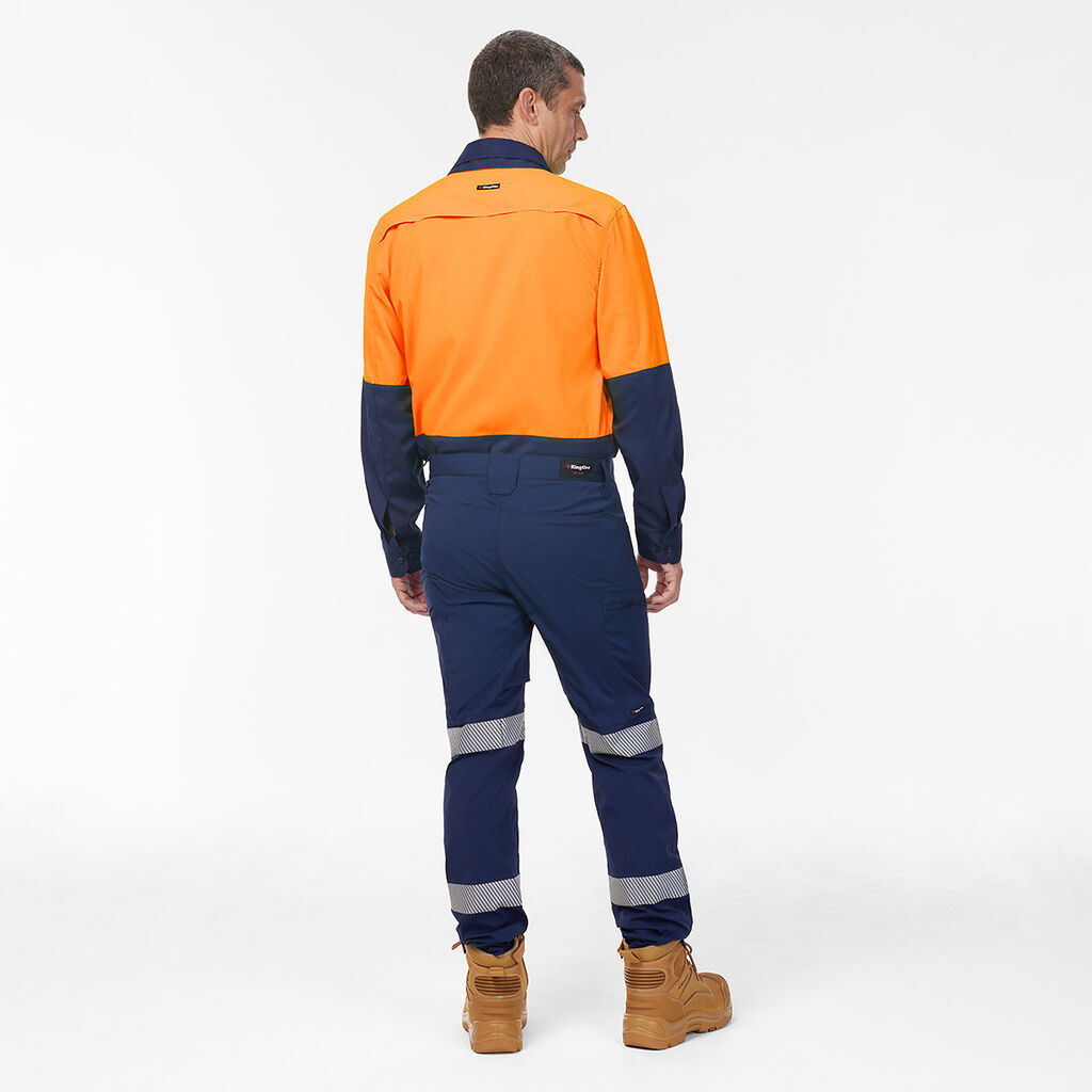 DryCool Hi Vis Spliced Shirt Long Sleeve Shirt 