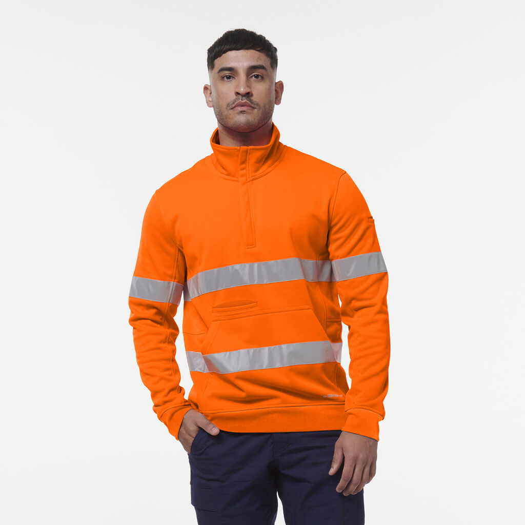Reflective 1/4 Zip Fleece