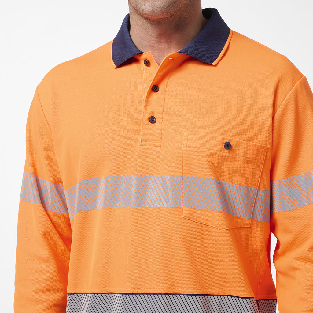 Originals Spliced Taped Cotton Back Polo