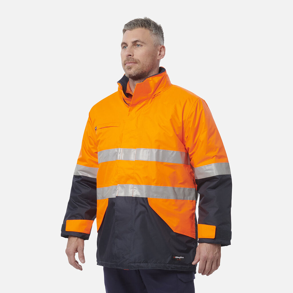 Hi-Vis Reflective Waterproof Insulated Jacket