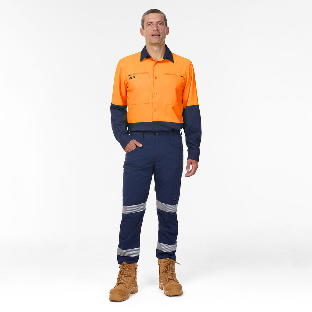 DryCool Hi Vis Spliced Shirt Long Sleeve Shirt 