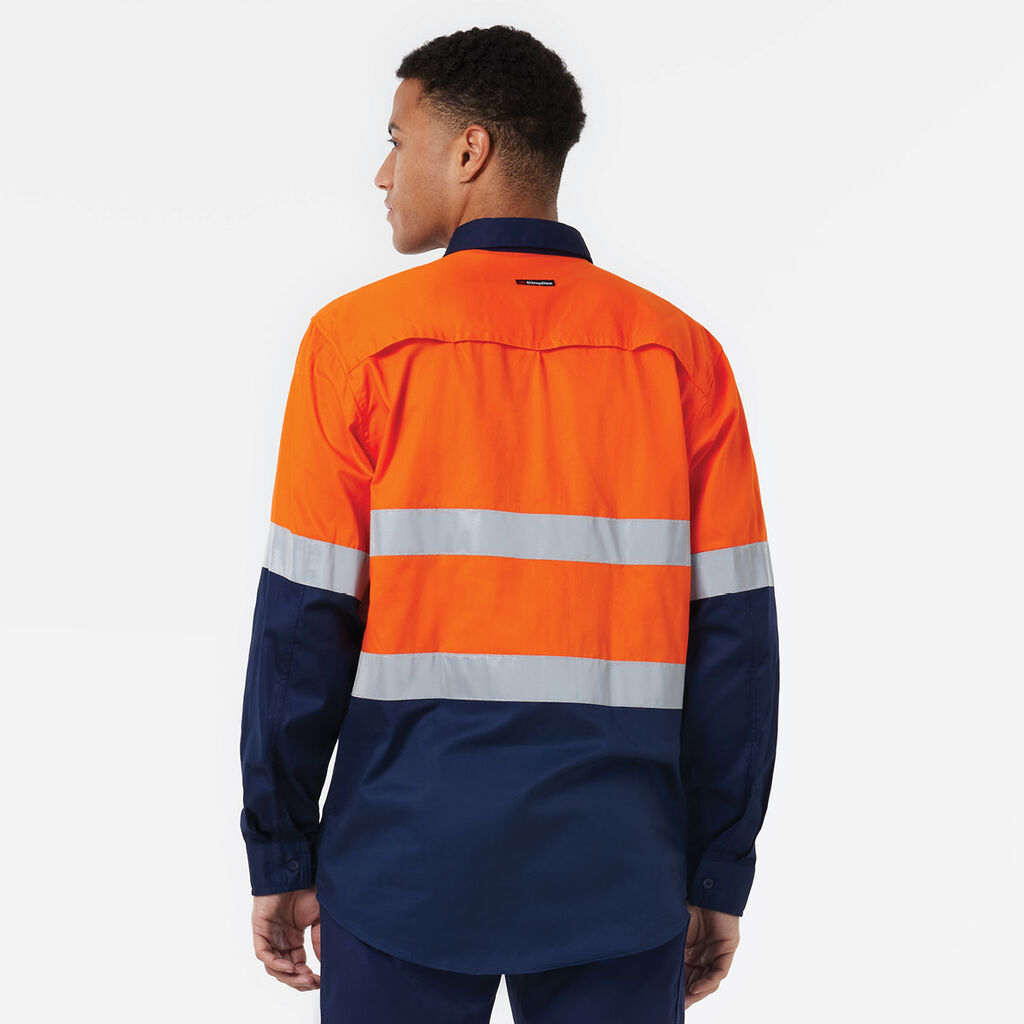 Originals Closed Front  Vented Drill Shirt Tape