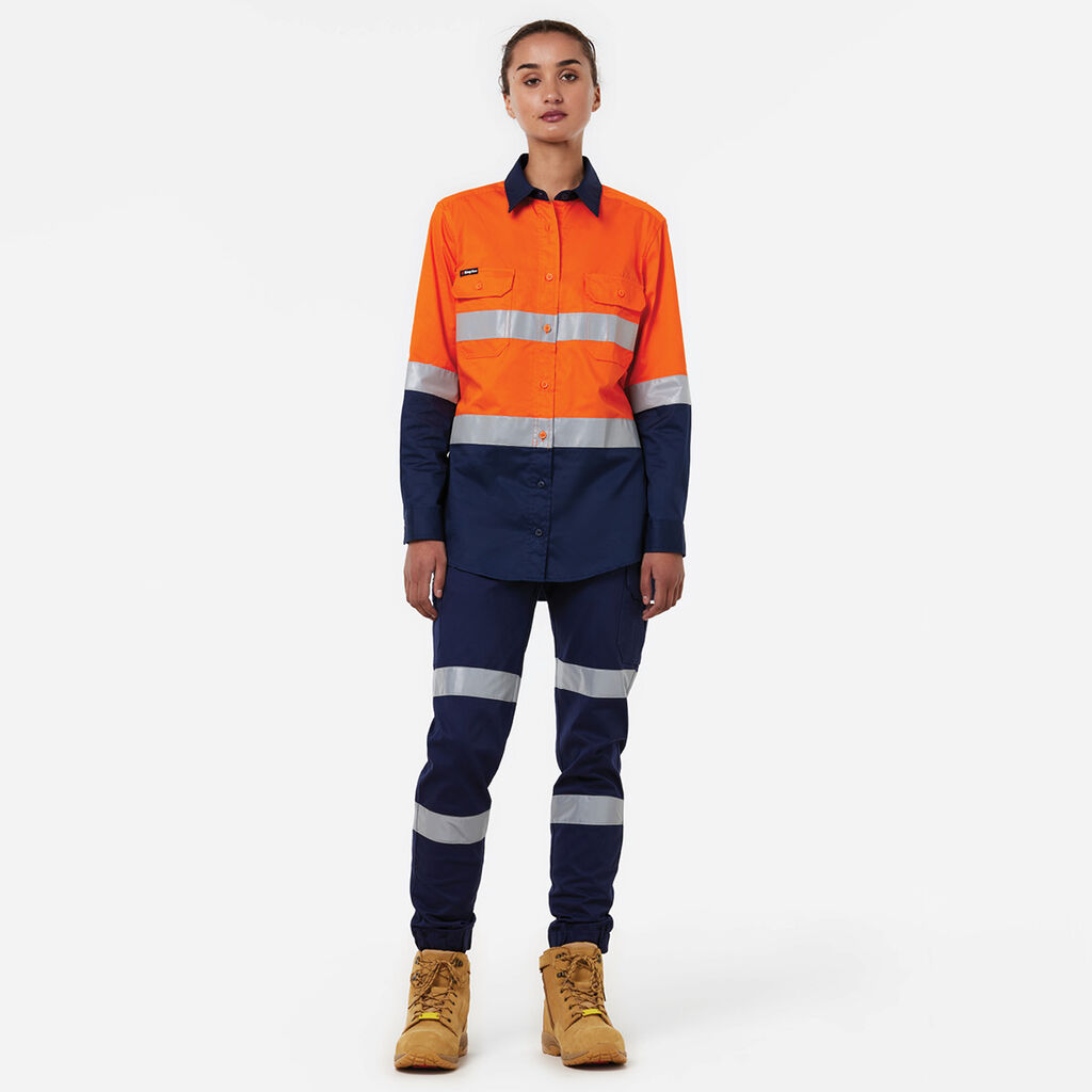Originals Womens Vented Drill Shirt Taped
