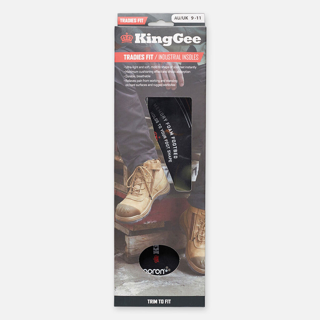 Tradie Memory Foam Insoles 