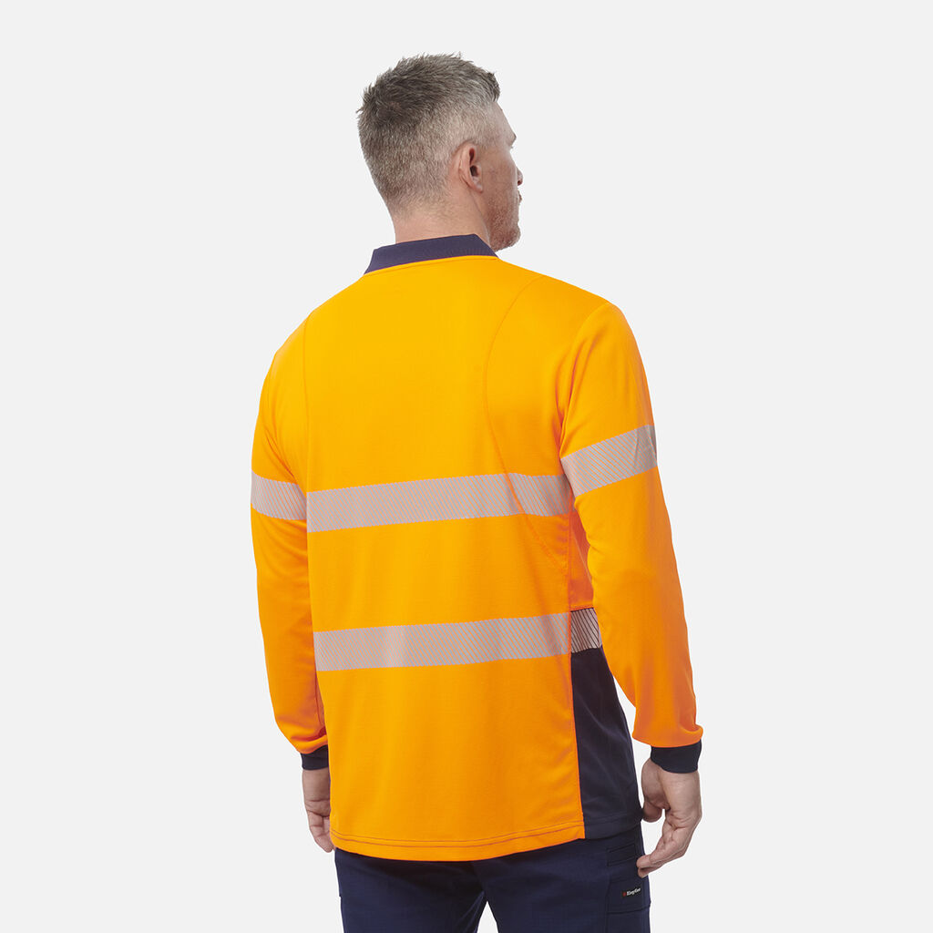 Workcool Hyperfreeze Hi-Vis Reflective Long Sleeve Polo
