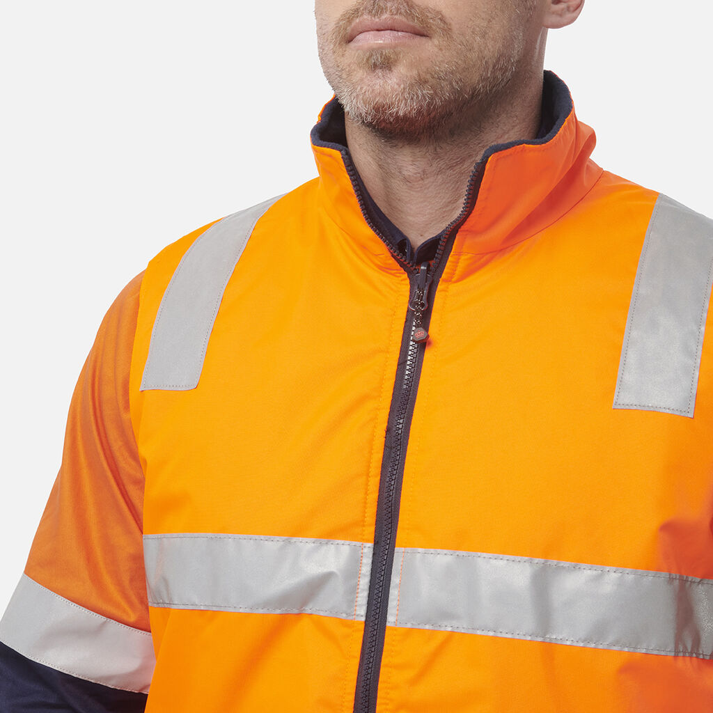 Originals 4 in 1 Waterproof Hi-Vis Reflective Work Jacket