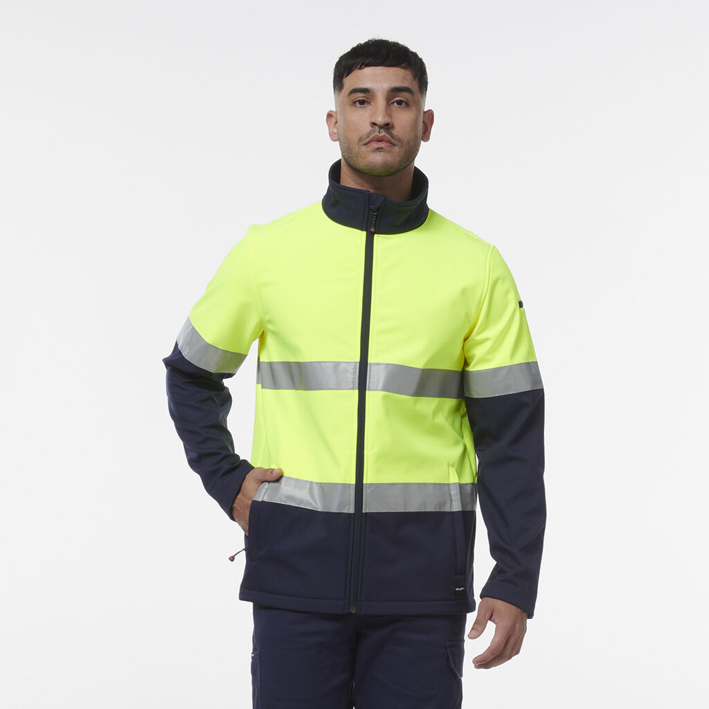 Reflective Spliced Softshell Jacket